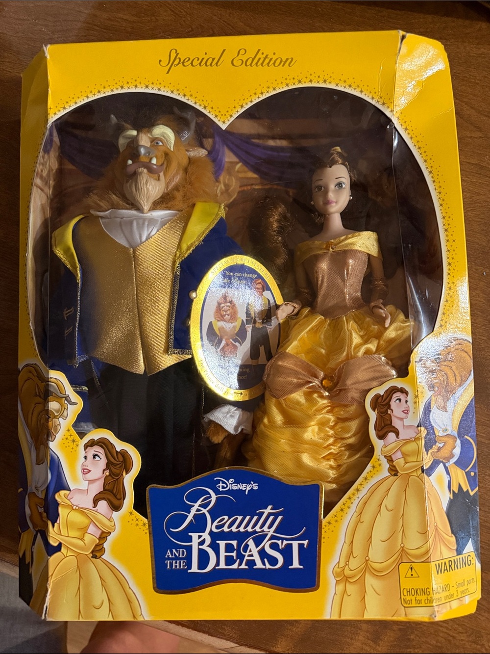 Collectible DISNEY Beauty & the Beast Dolls Special Ed Giftset HARD TO FIND
